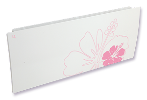 Дизайн-радиаторы Lully  "Лилии" - розовый