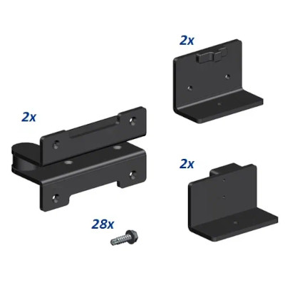 Комплект стальных петель для профиля