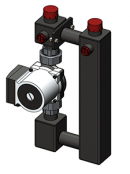 Насосный модуль прямой 25-60/130 (насос Grundfos)