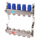 Коллектор из нержавеющей стали в сборе без расходомеров, 5 выходов