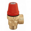 Клапан безопасности Caleffi 1/2"НР х 1/2"ВР 2,5 бар