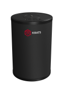 Бойлер косвенного нагрева настенный с нижним подключением KRATS 230 Comfort черный (нерж.,объем ГВС 152л, произв.1354л/час при 40C)