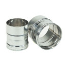 Адаптер дымохода для раздельной системы с Ø150 мм на Ø 160 мм