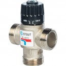 Термостатический смесительный клапан для систем отопления и ГВС. G 1)4 НР 20-43°С KV 1,6