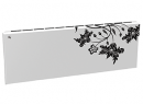 Дизайн-радиатор Lully коллекция Весна 1120/450/115 (цвет черный) боковое подключение
