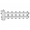 Баланстровочный коллектор Gidruss BMSS-100-7DU (до 100 кВт, подкл.котла G 1¼″, 3+3 контура G 1″, б/п