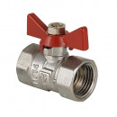Кран шаровой VALTEC COMPACT, рукоятка бабочка 3/4" вн.-вн.