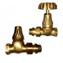 Комплект SR Rubinetterie Old Style 1/2" прямой, цвет: бронза, арт. K338-1500Z000