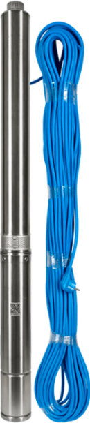 Насос Aquario скважинный ASP4E-60-90 (встр.конд., каб.60м)