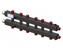 Гидравлический коллектор горизонтальный, 7 контуров, до 70кВт
