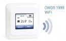 Сенсорный программируемый терморегулятор OJ Electronics OWD5-1999-RU с двумя датчиками и управлением через Wi-Fi