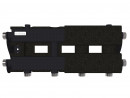 MK-60-3D.EPP (до 60 кВт, магистраль G 1″, 2+1 контура G 1″, EPP-термоизоляция, 4D-кронштейны K.UMS, цвет ″черный муар с серебром″, подключение для температурного датчика)