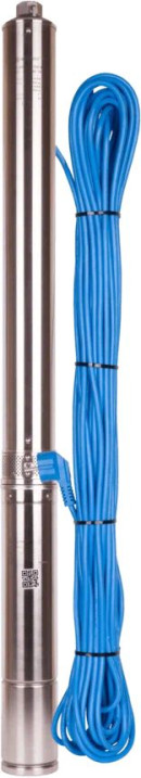 Насос Aquario скважинный с плавным пуском ASP3E-50-75(P) (встр.конд, каб.35м)