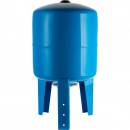 Расширительный бак, гидроаккумулятор 150 л. вертикальный (цвет синий)