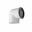 Угловое коаксиальное колено ∅80/125, 90°,PP 7719002766