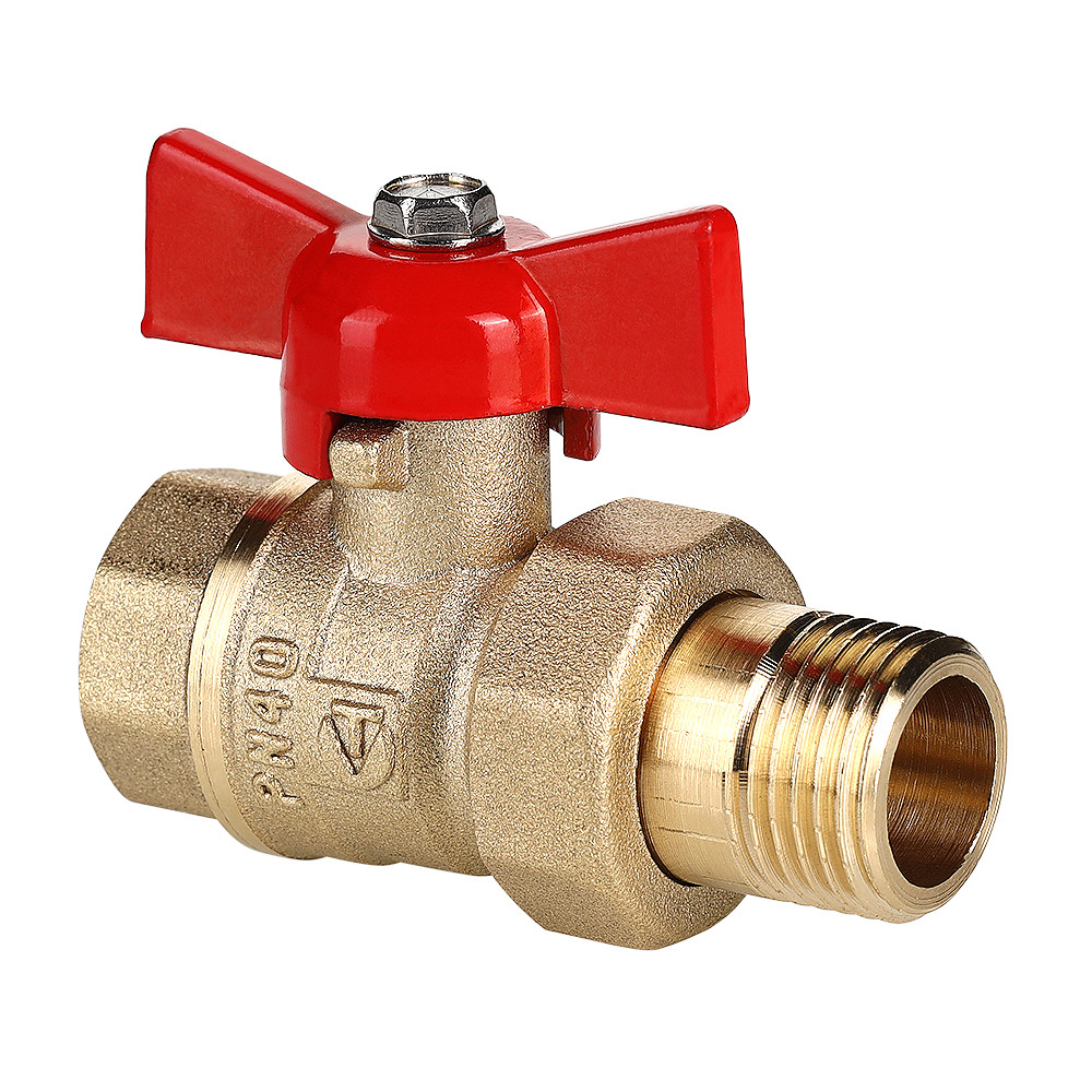 Кран шаровой VALTEC «СТАНДАРТ» без покрытия с полусгоном 1/2" (PN40)