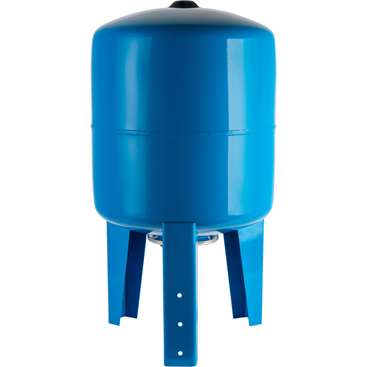 Расширительный бак, гидроаккумулятор 500 л. вертикальный (цвет синий)