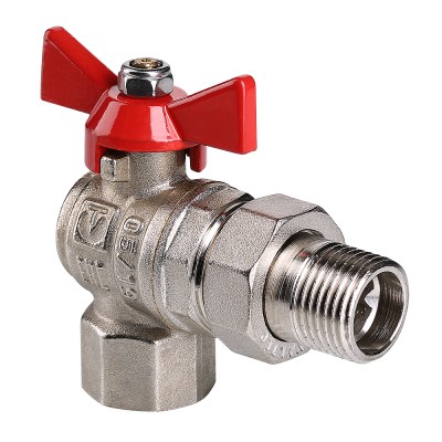 Кран водоразборный VALTEC ENOLGAS BASIC со сгоном угловой вн.-нар. 1/2"