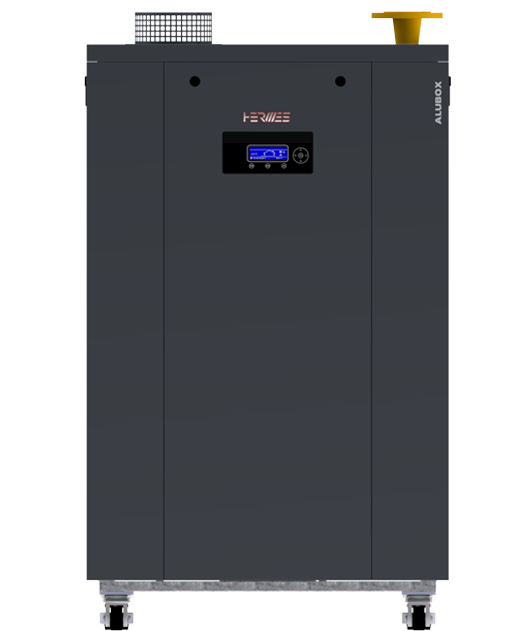 Газовый напольный конденсационный котел Hermes Alubox X-treme 250 кВт