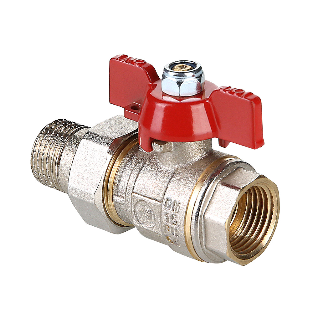 Кран водоразборный VALTEC ENOLGAS BASIC с полусгоном 3/4"