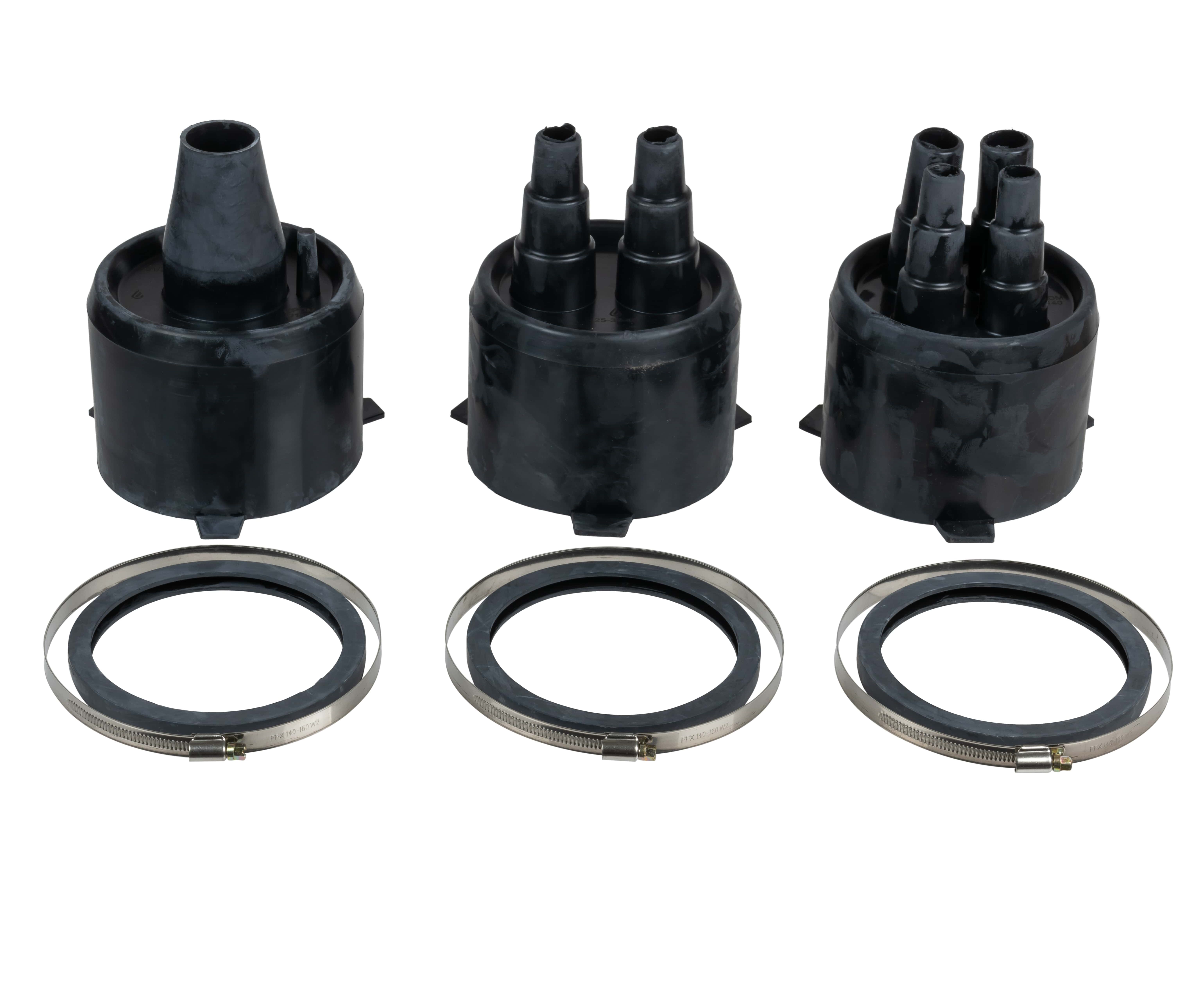 Термоусаживаемый концевой уплотнитель Single d25-63/D140