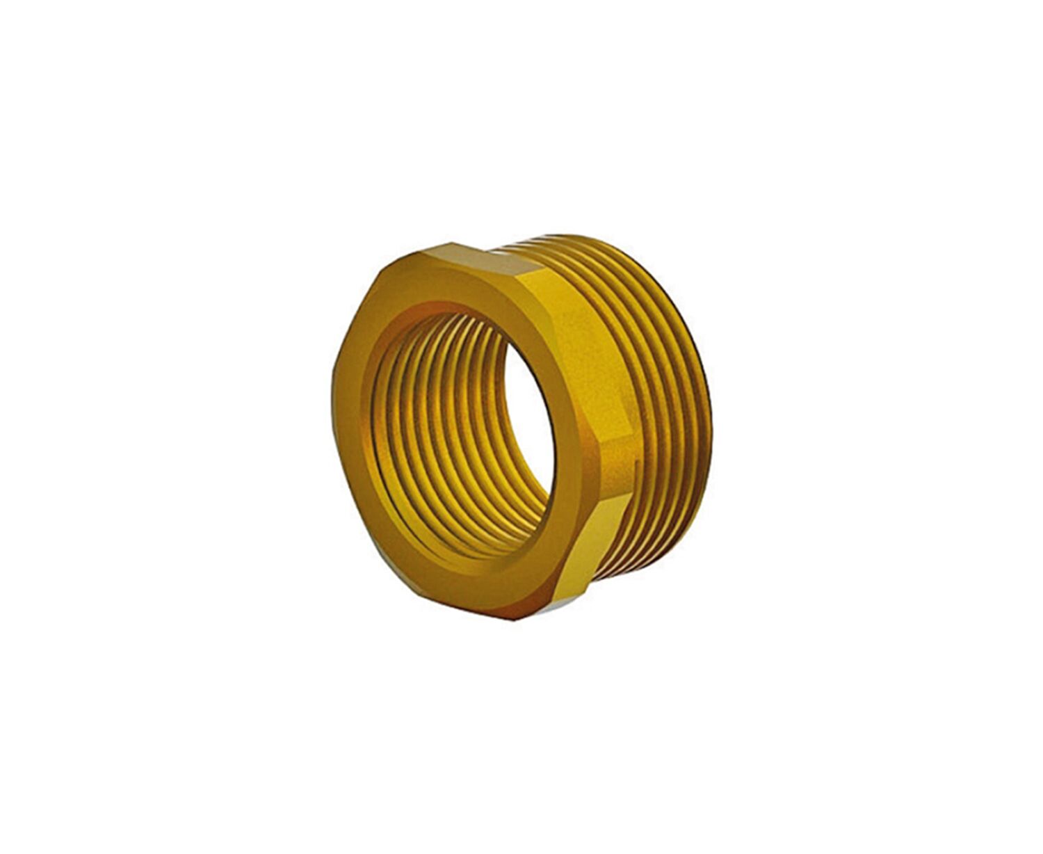 Футорка с наружной/внутренней резьбой R2”HР-R1 1/2”ВР