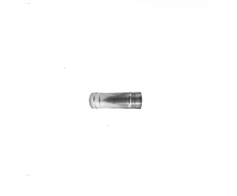 Дымоход, труба одностенная F80, 250 мм E91E900089