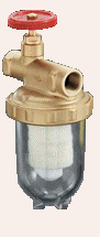 Топливный фильтр Oilpur E A, DN 10, ВР-НР G ⅜, для 1тр систем, Siku 50-75 µм, пластиковый